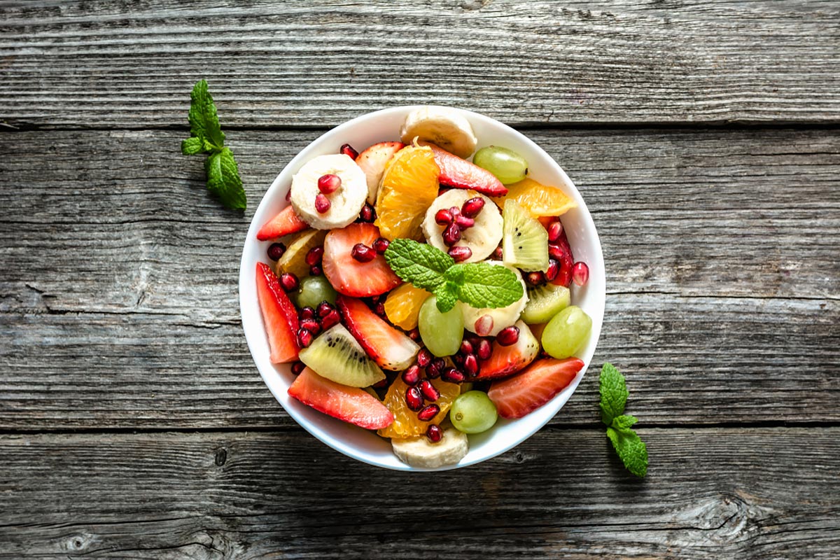 Завтрак для похудения — фрукты