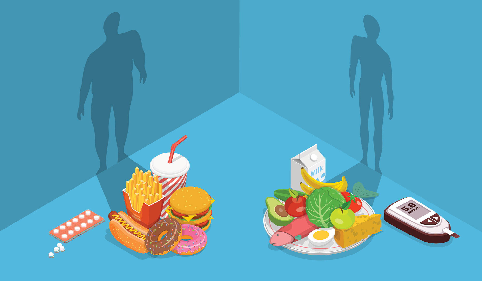 Низкоуглеводная диета — питание для лечения диабета