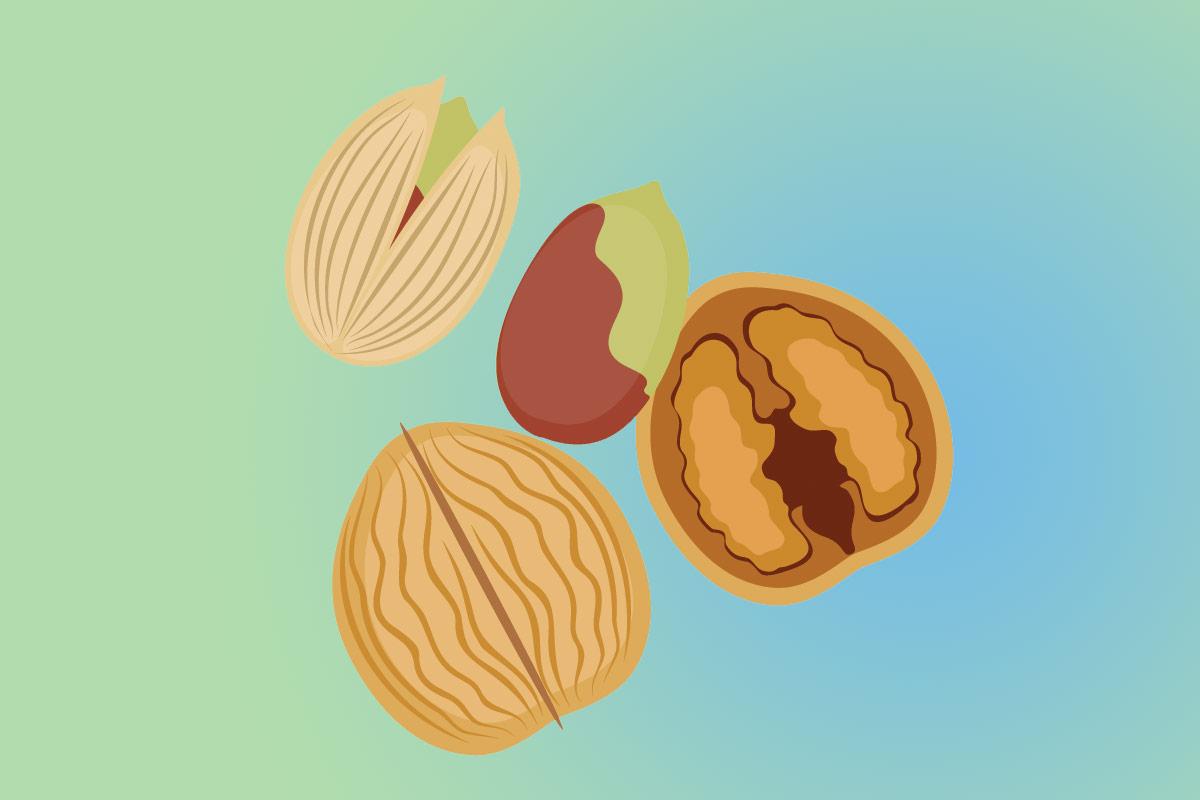 Полезная еда при диабете — орехи
