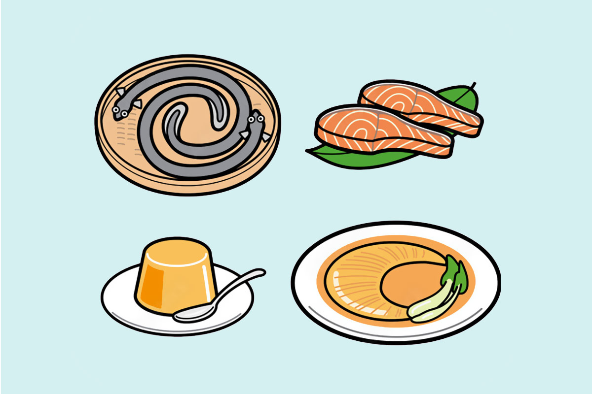 Коллаген — в какой еде содержится?