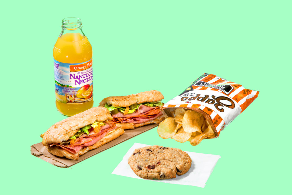 2000 ккал — сэндвич и печенье