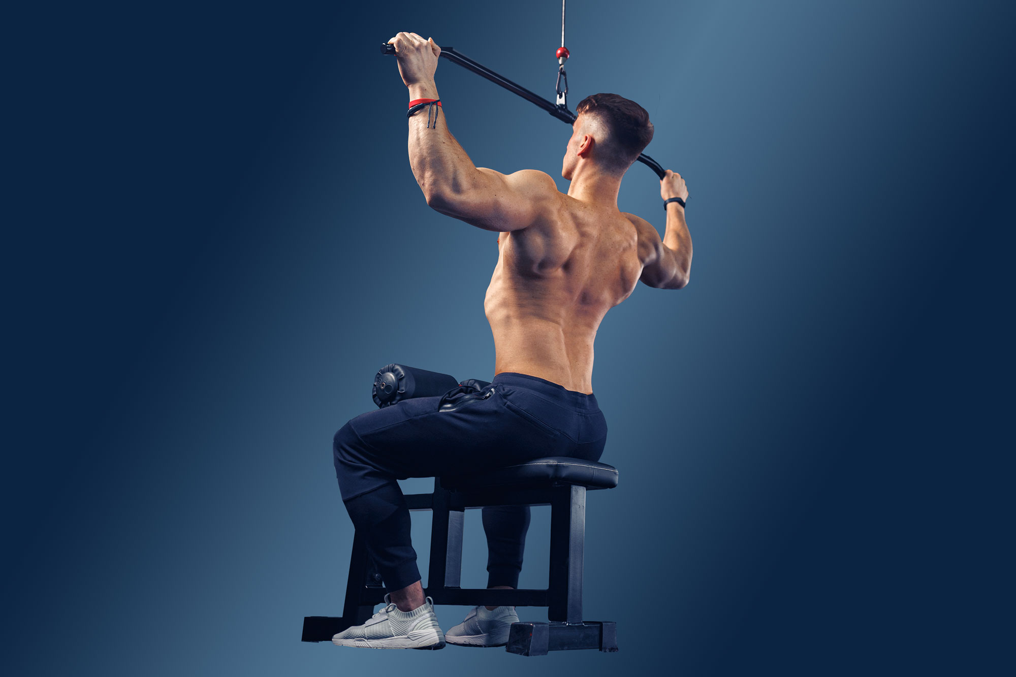 Тренировка на широчайшие мышцы спины