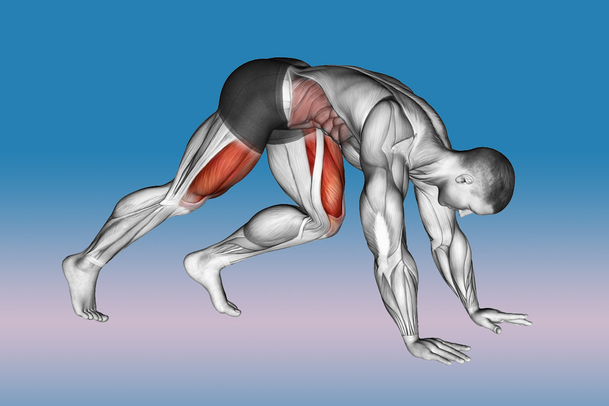 Упражнение Скалолаз — какие мышцы работают?