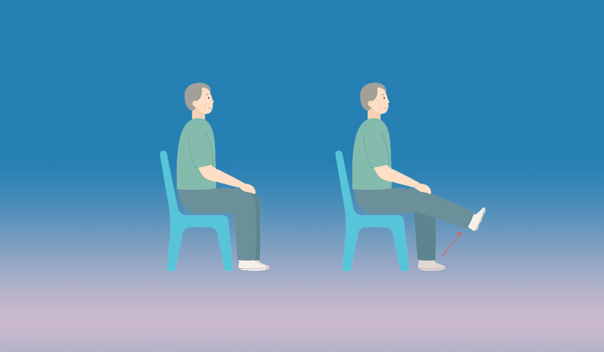 Упражнения со стулом для пожилых — разминка