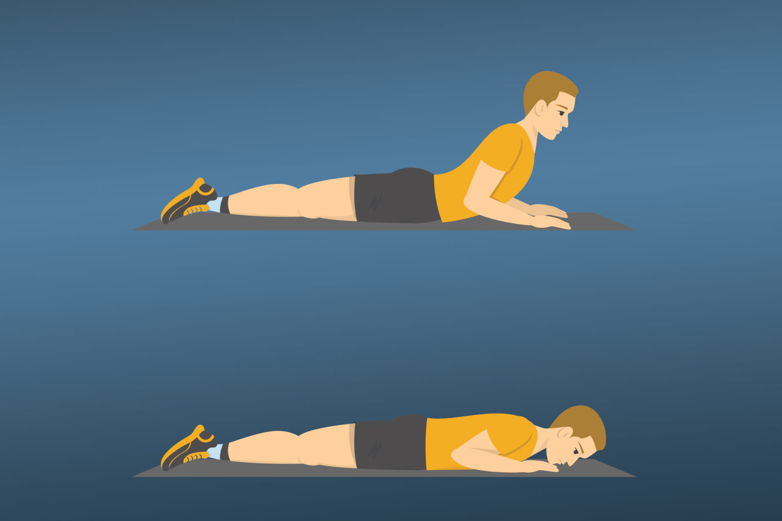 Упражнения на спину